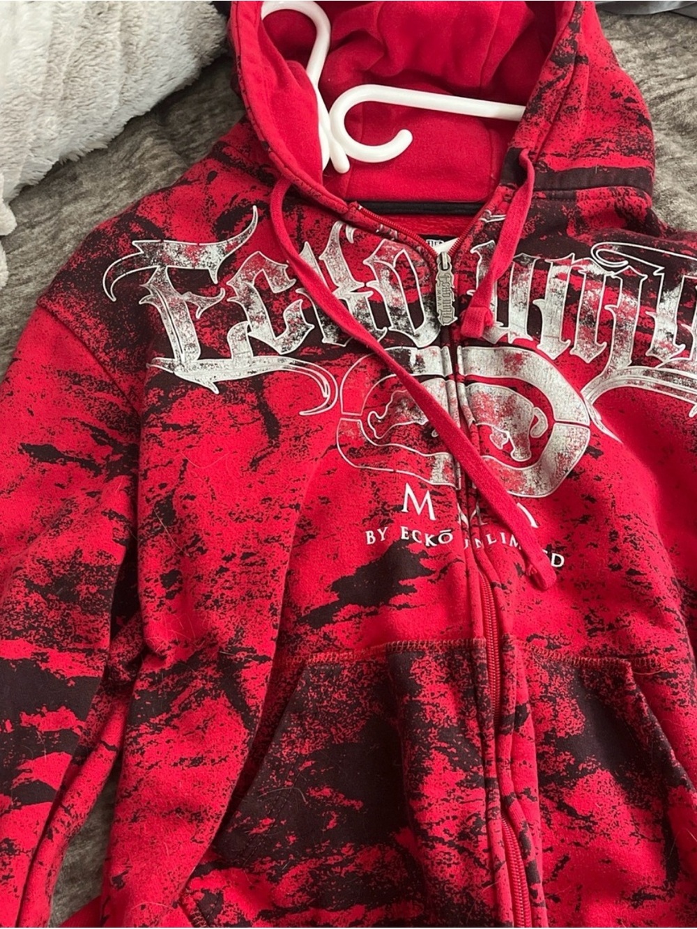 Y2K 2000s Ecko MMA sweater